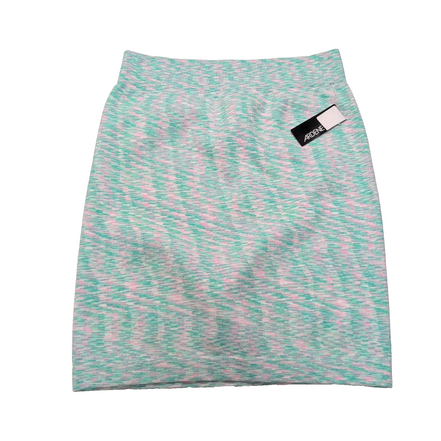 Mini Jupe Femme S Ardene Rose Verte Stretch Neuve avec Étiquette