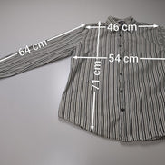 Chemise GAP blanche à rayures noires taille L #103msch