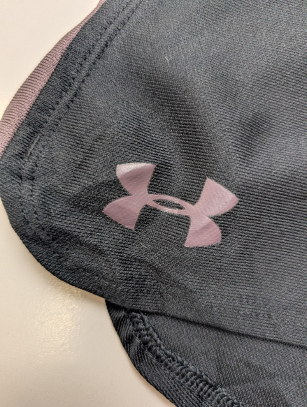 Short Under Armour HeatGear Noir & Marron - Femme Taille M