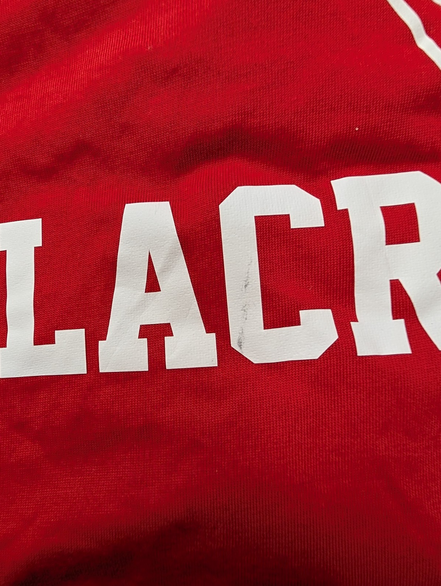T-shirt Manches Longues Nike Dri-Fit BSM LACROSSE Rouge - Taille M