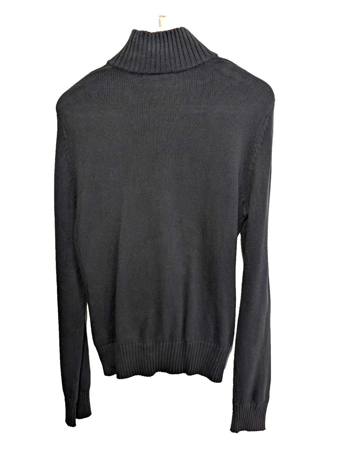 Cardigan Lauren Ralph Lauren femme L noir coton zippé écusson brodé 