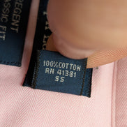 Chemise Polo Ralph Lauren Homme Rose XXL Regent Classic Fit Sans Logo Habillée