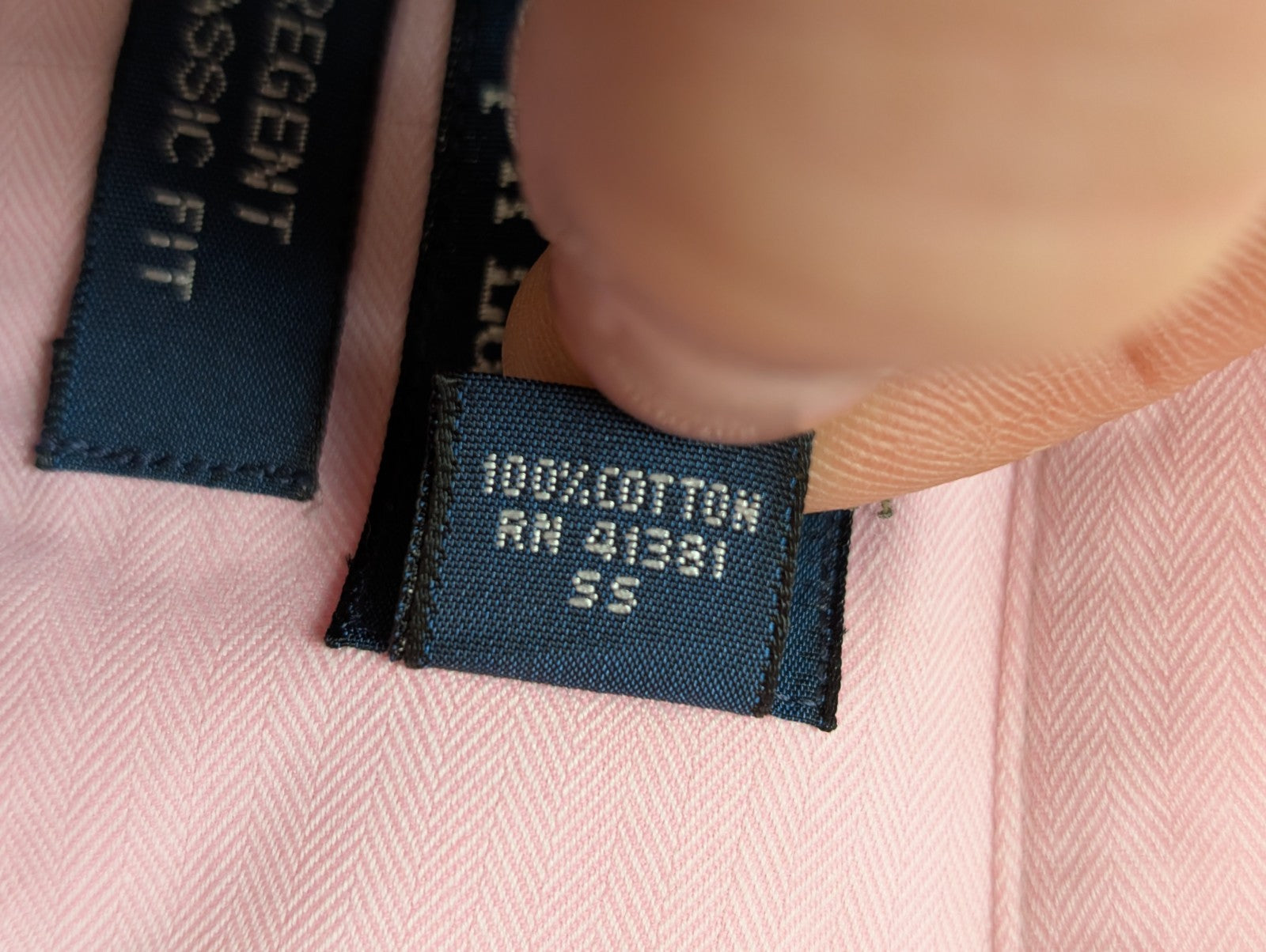 Chemise Polo Ralph Lauren Homme Rose XXL Regent Classic Fit Sans Logo Habillée