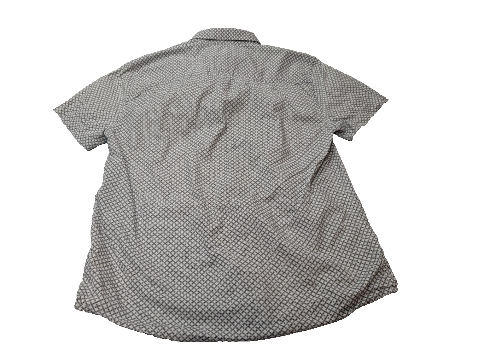 Chemise manches courtes Guess grise à motifs taille M Homme