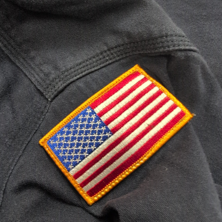 Chemise Workwear Carhartt FR XL bleu marine brodée USA work rare