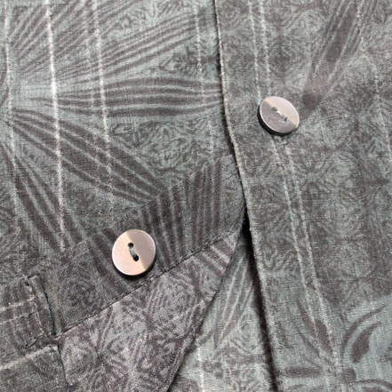Chemise Hawaïenne Manches Courtes Van Heusen Noir Feuillage L