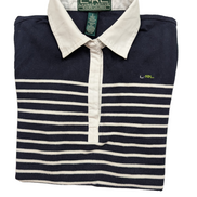 Polo manches courtes Lauren Active Ralph Lauren femme S vert rayures marine