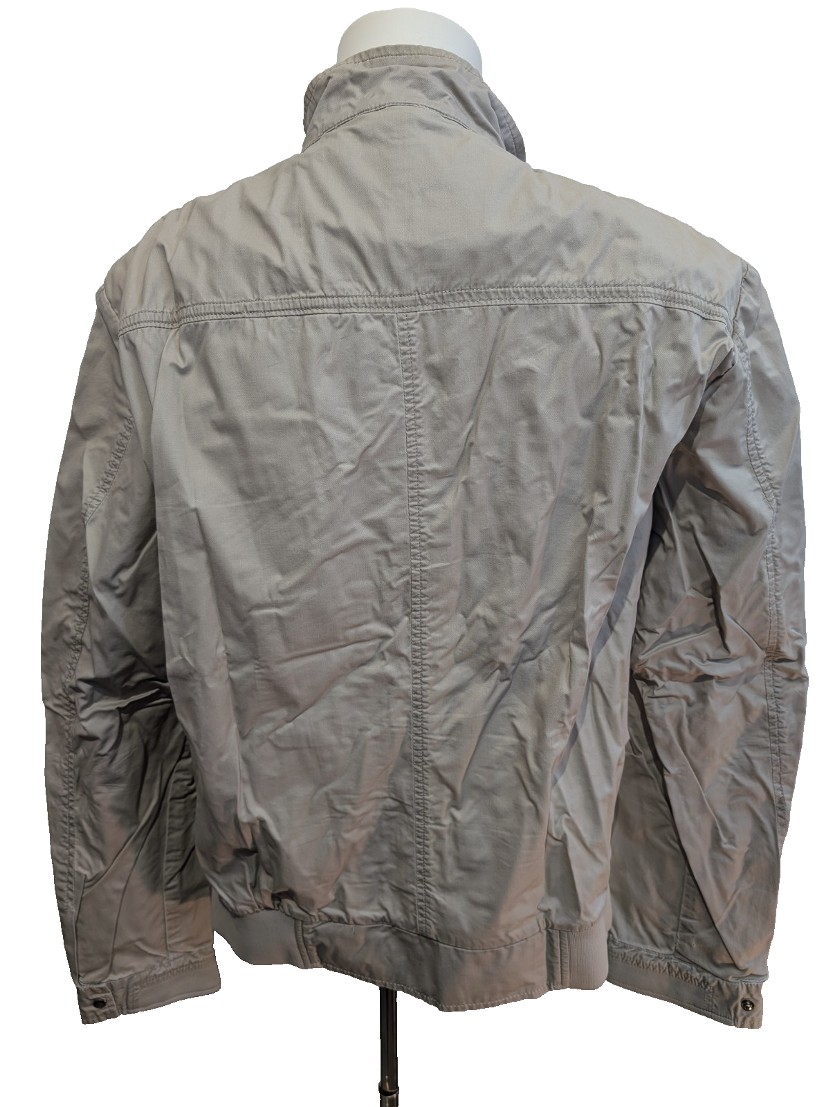 Veste Harrington Griffe Noire Sport Crème XXL Homme Blouson Vintage Chic Casual