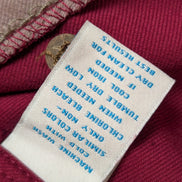 Chemise Hawaïenne Caribbean Silk - 70% Soie / 30% Rayonne - Bordeaux - L