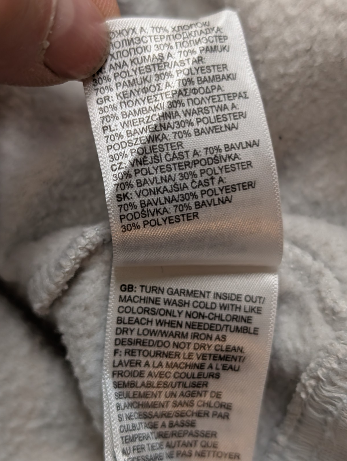 The North Face Sweat à Capuche Blanc Logo Bleu & Rouge - Taille M Femme