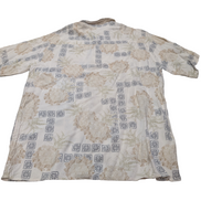 Chemise hawaïenne viscose Puritan manches courtes taille M #586 hawaienne