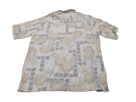 Chemise hawaïenne viscose Puritan manches courtes taille M #586 hawaienne