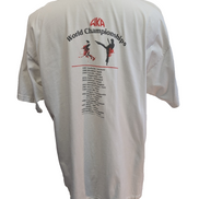 T-SHIRT WKA XXL Karlsruhe 2007 Kickboxing Arts Martiaux B&C Vintage |109T