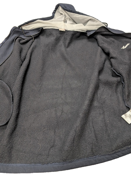 Veste Puma Hoodie Bleu Marine Made in USA Taille XL Épaisse Chaude Zippé Vintage