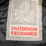 Outdoor Exchange Veste Surchemise Matelassée Carreaux Vert Noir M Vtg 🔥 |259S