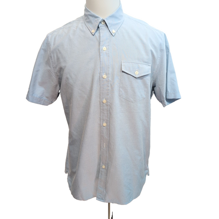 Chemise Levi's L Bleu Oxford Standard Fit Poche Boutonnée Manches courtes