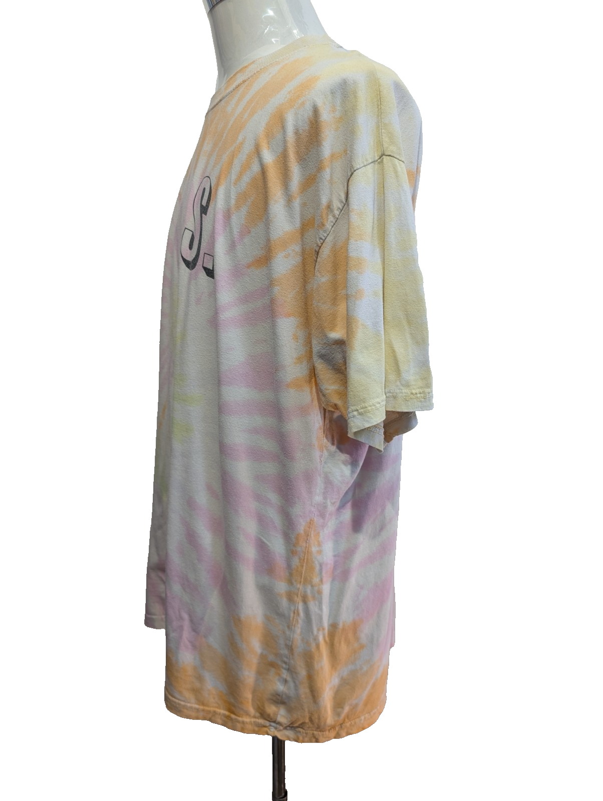 Vintage Tie-Dye T-Shirt XXL River Wear SIP Seltzer Graphic Tee Top Coton |112T