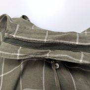 Chemise Polo Ralph Lauren L Lin Lance Kaki Manches Courtes Col Classique Shirt