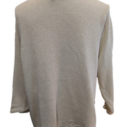 Pull Ralph Lauren femme (Lauren) Crème Col Rond 100% Coton Mercerisé XL