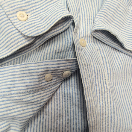 Chemise bleue à rayures taille XL #66e