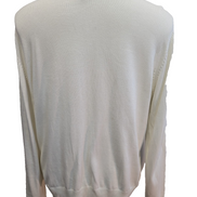 Pull Tommy Hilfiger Homme Col V Losanges Arlequin Gris & Marron - Taille M