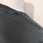 Pull Tommy Hilfiger Col V Noir Profond - Taille XL / 2XL