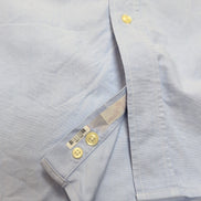 Chemise L.L.Bean Bleu Clair Coton Manches Longues 1 Poche Taille L