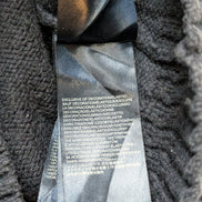 Pull Tommy Hilfiger Vintage Bleu Marine Col Rond Coton Épais - Taille M