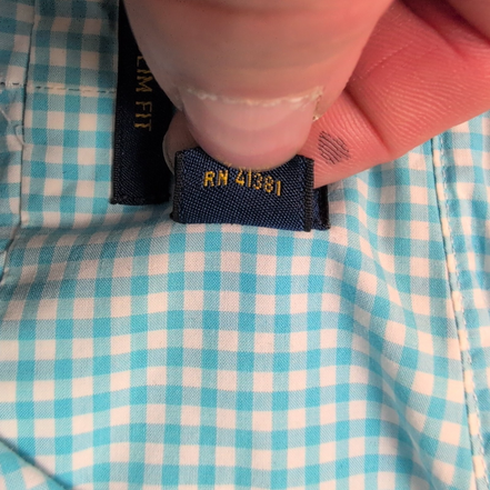 Chemise Polo Ralph Lauren Slim Fit S Sans Manches Bleu Turquoise