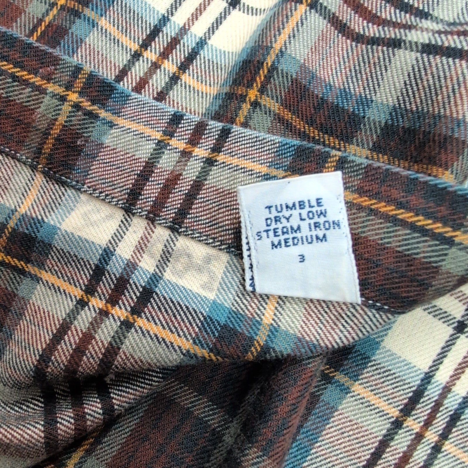Chemise Ralph Lauren MCMEEL XL Flanelle Vintage Manches Longues