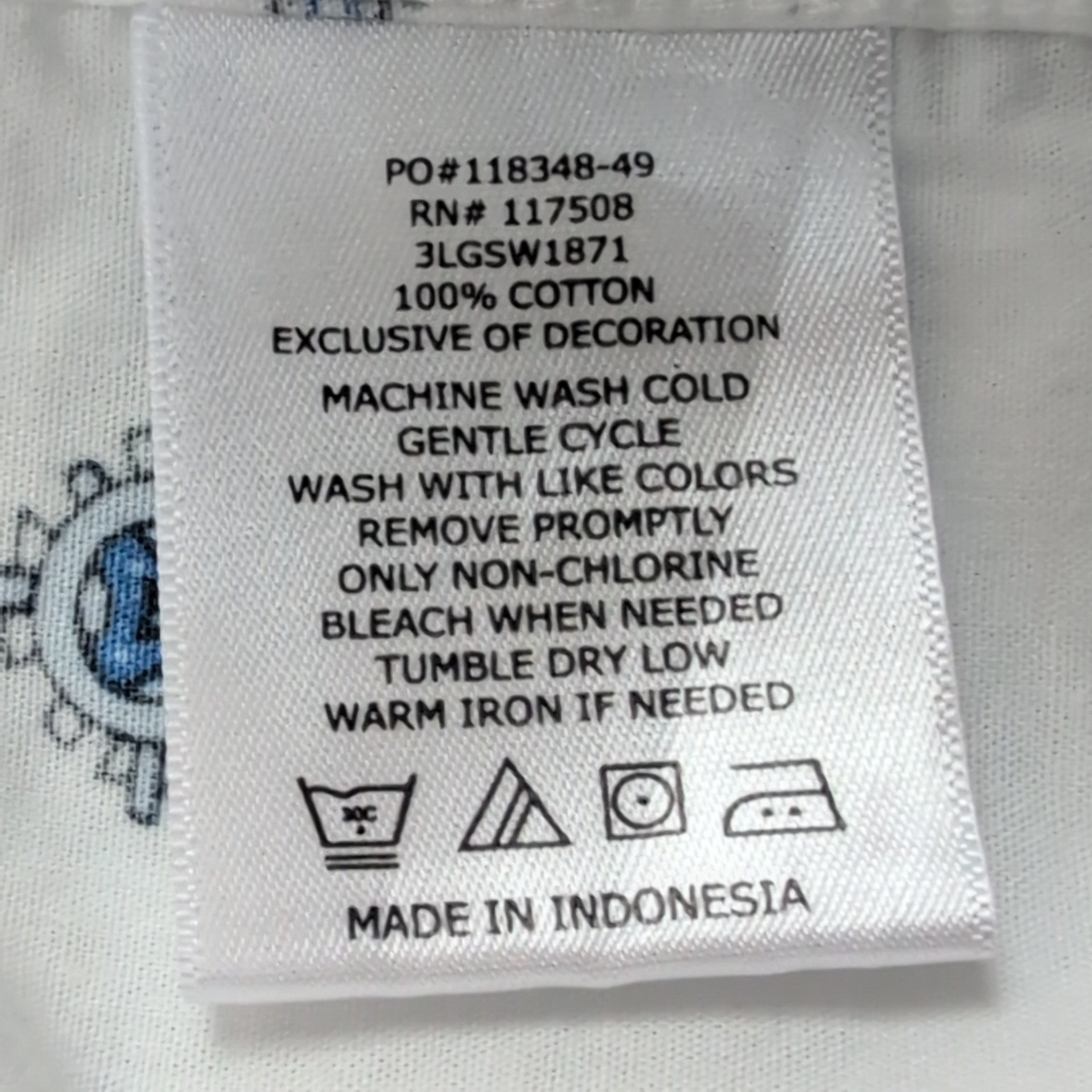 Levi's Chemise Manches Courtes Blanche Motif Marin 100% Coton Homme XXL