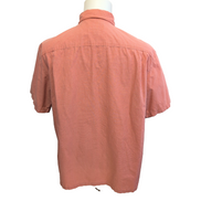Patagonia Chemise Manches Courtes Rouge Micro Carreaux Homme Taille L