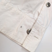 Chemise Harley-Davidson XL Blanche Brodée 100% Coton Boutons Métal HD