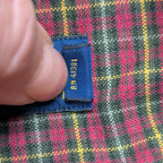 Chemise Ralph Lauren Bordeaux à Carreaux Manches Longues - Taille S