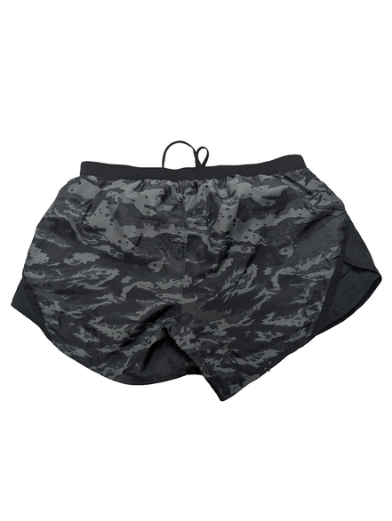 Short Under Armour HeatGear Camouflage Kaki & Noir - Femme Taille S