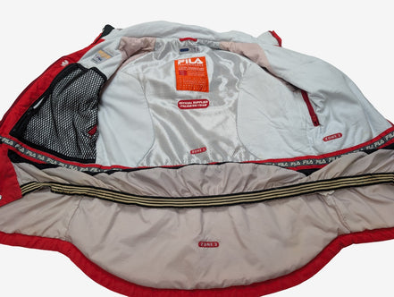 Blouson Fila Performance L 46/48 Veste Ski RARE Thermore Official Italian Team
