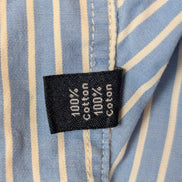 Chemise Nautica à Rayures Bleues & Blanches - Taille M
