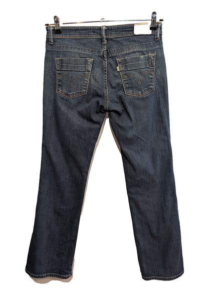 Jean Levi's Vintage Boot Cut 563 Femme Bleu Stretch T38 - Série Spéciale Eco