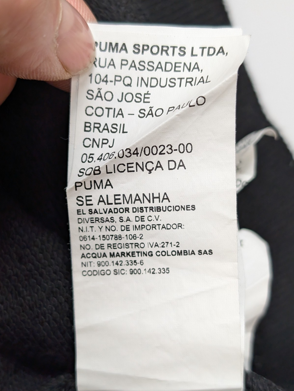 Sweat à Capuche Puma Noir Poche Kangourou - Taille L (13-14 ans)