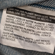 Chemise LEVI'S Flanelle XXL Vtg Coton Vert Pâle/Bleu Coupe Moderne