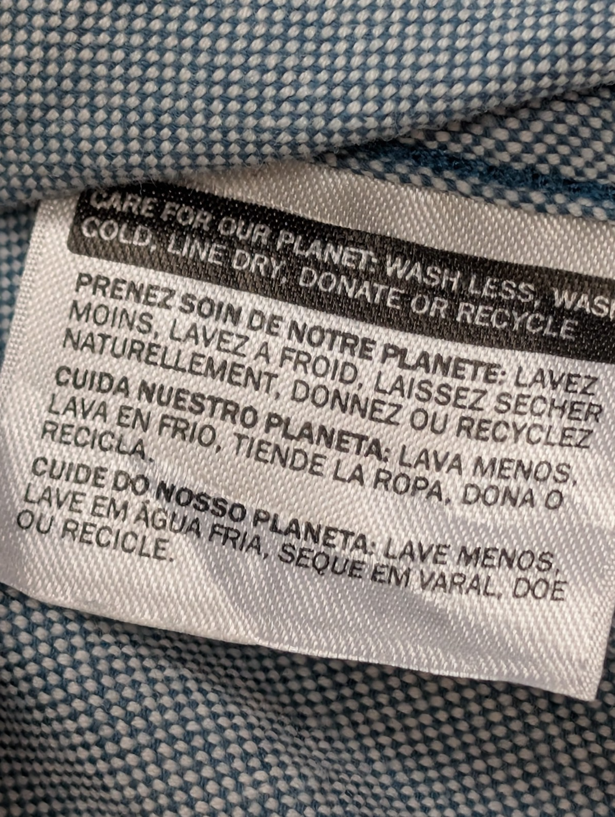 Chemise LEVI'S Flanelle XXL Vtg Coton Vert Pâle/Bleu Coupe Moderne