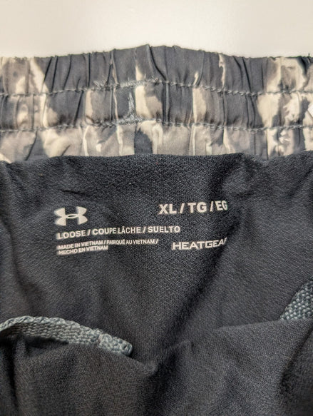 Short Under Armour HeatGear Camouflage Kaki & Noir - Homme Taille XL/TG