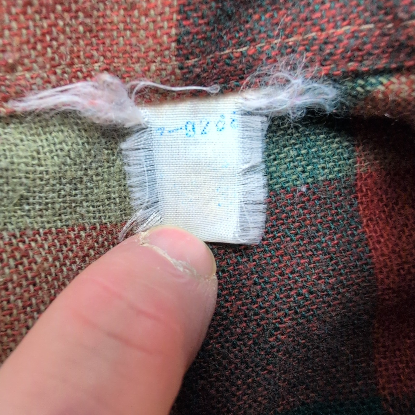 Chemise Wrangler Flanelle Style Western Rouge et Vert à Carreaux Vintage