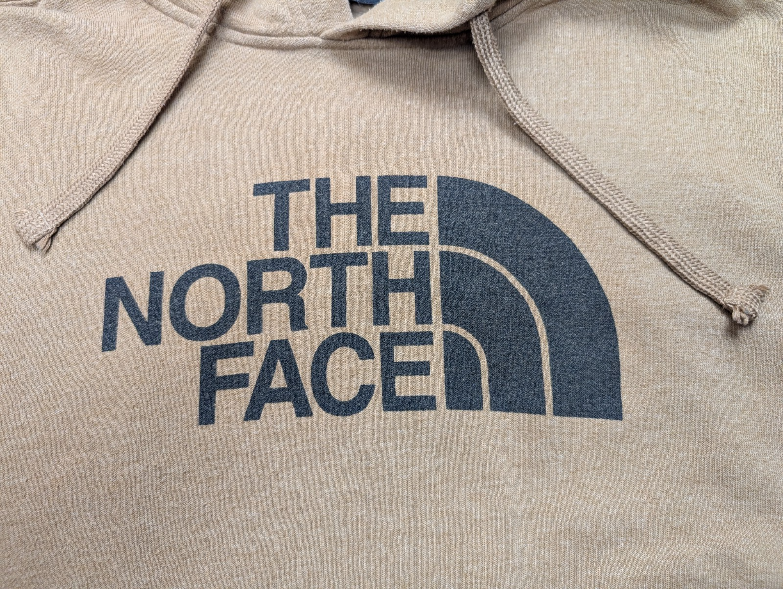 The North Face Sweat à Capuche Marron Logo Noir - Taille M Homme