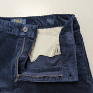 Pantalon Velours Côtelé Polo Ralph Lauren W28 L27 Bleu Marine Neuf ss Étiquette