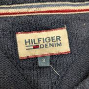 Pull Chaud Tommy Hilfiger Bleu Marine - Grand Logo - Taille S