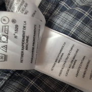 Chemise Ralph Lauren XL Gris Carreaux Classic Fit Logo Noir Button Down Shirt