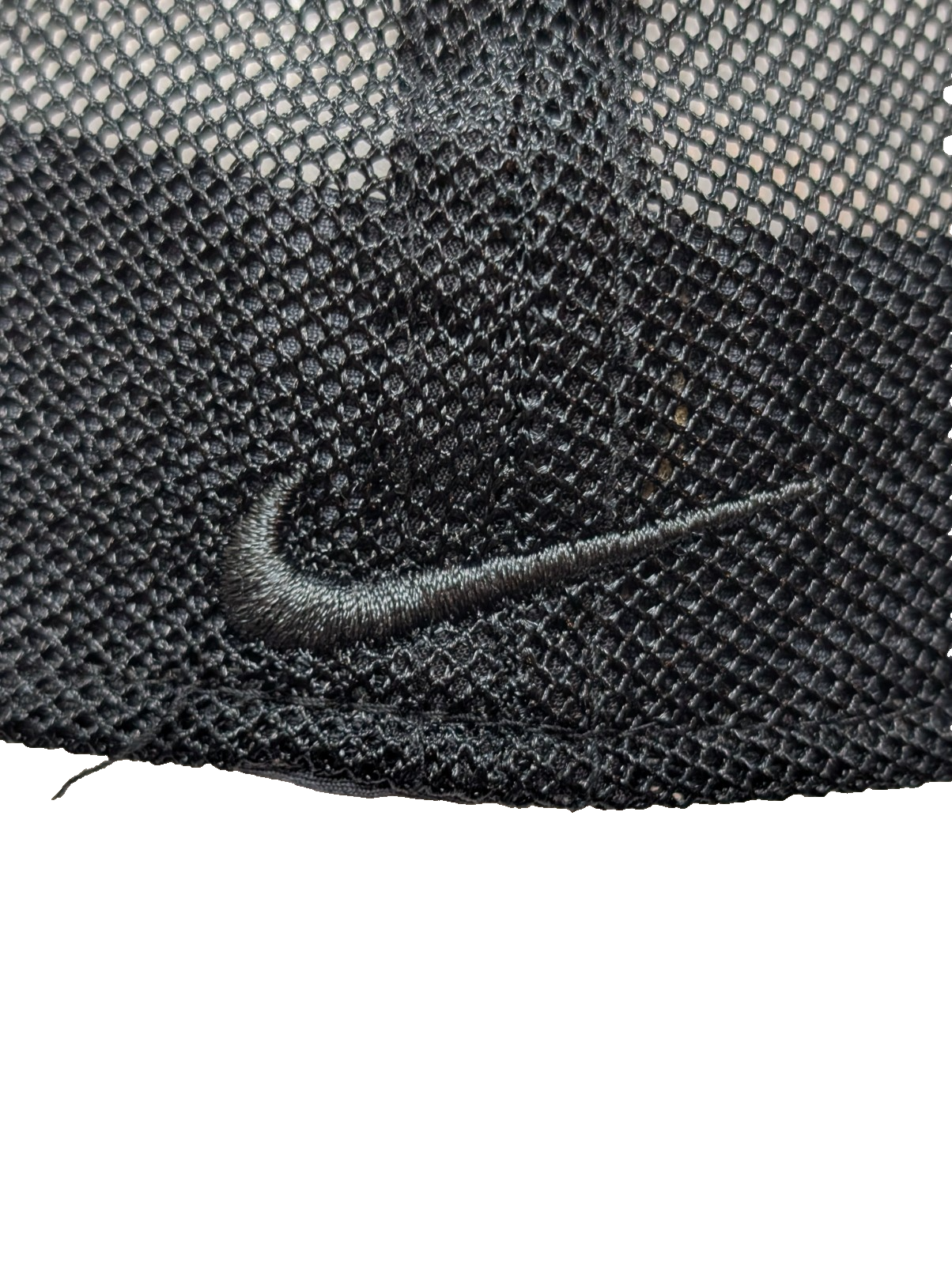 Casquette NIKE GOLF Vintage Noire et Grise Tour de tête 58 cm Sans Réglage