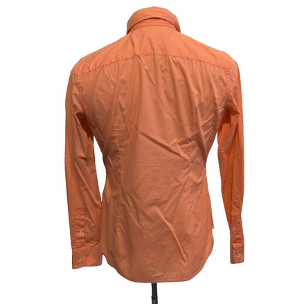 Chemise Polo Ralph Lauren Enfant XL 170/96A Orange Pastel Coton Logo Vert