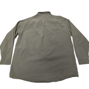 Chemise L.L. Bean kaki à petits carreaux taille XXL #140e